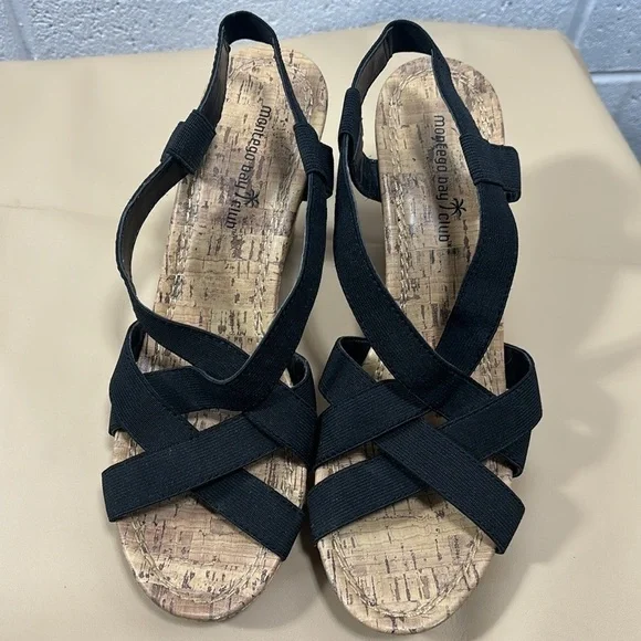 Black wedge heels - Picture 2 of 8